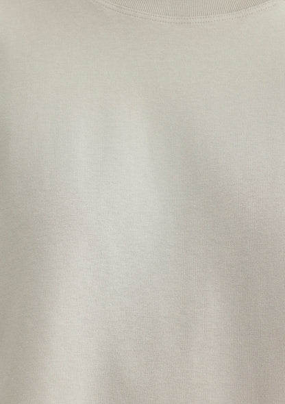Grey Crop T-Shirt