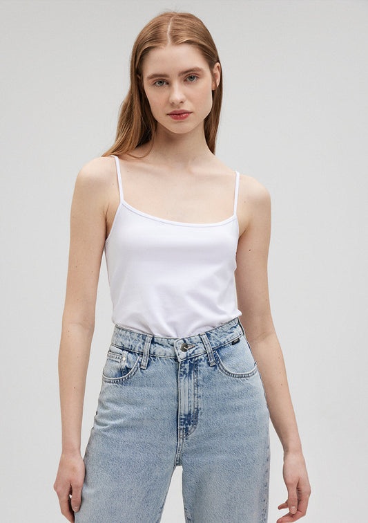 Strap White Basic Tank