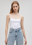 Strap White Basic Tank
