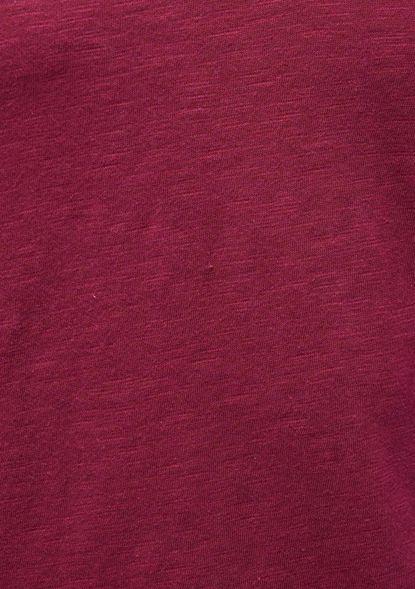 V Neck Pink Basic T-Shirt