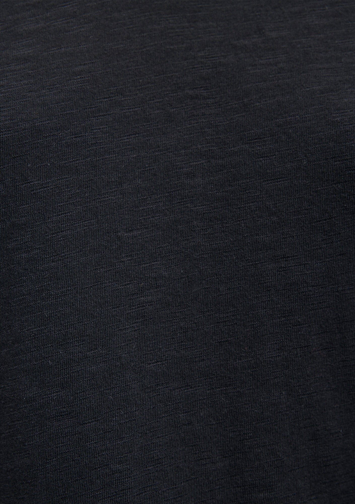 V Neck Black Basic T-Shirt