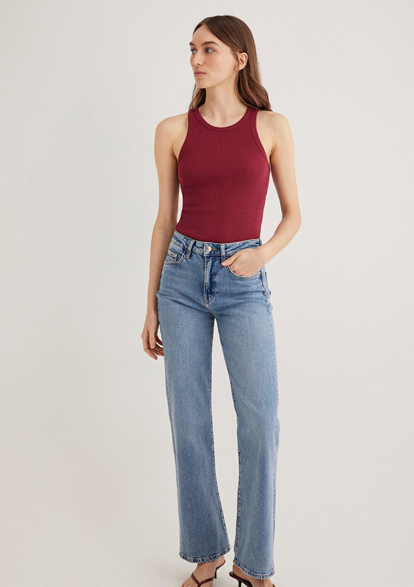 Burgundy Tank