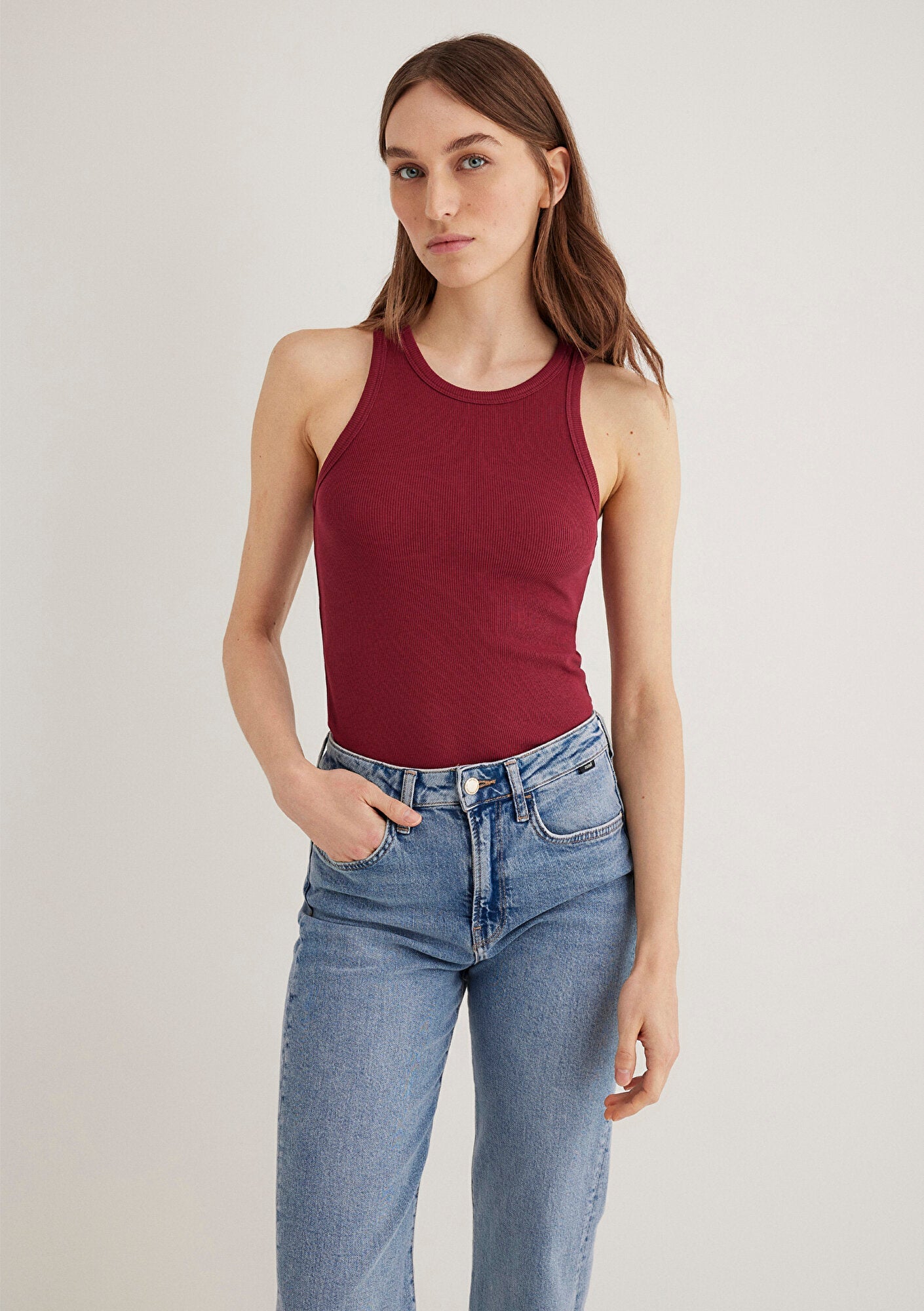 Burgundy Tank
