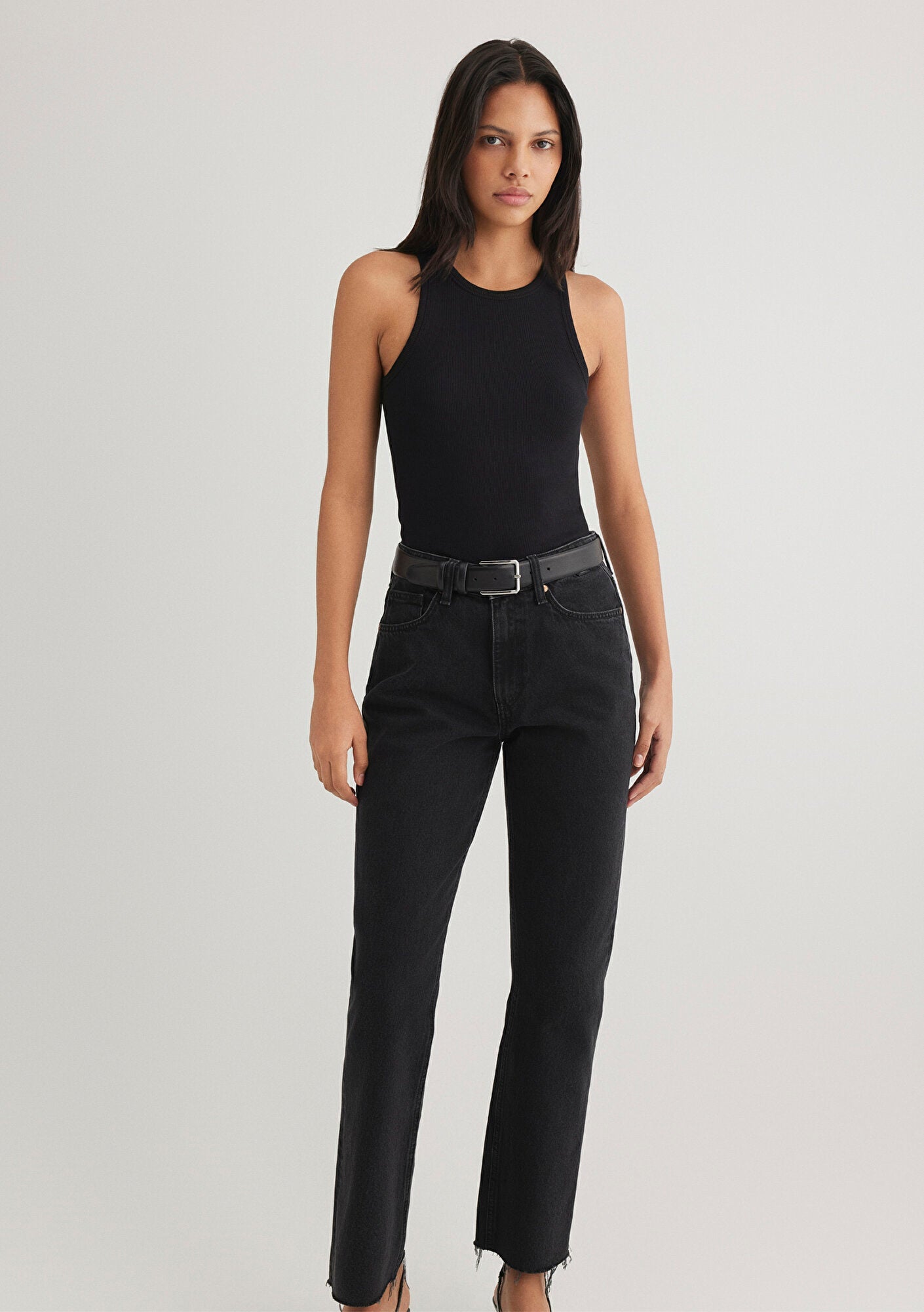 Black Basic Tank Top