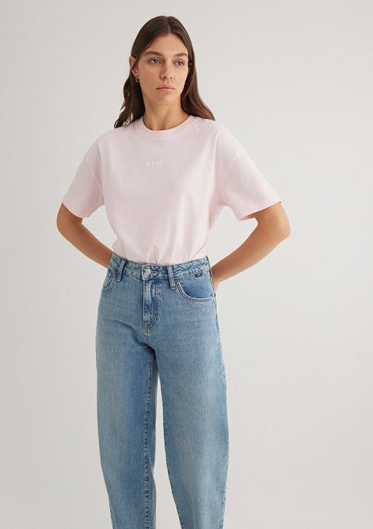 Pink Mavi Printed T-Shirt
