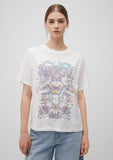 Printed White T-Shirt