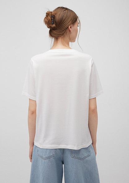 Printed White T-Shirt