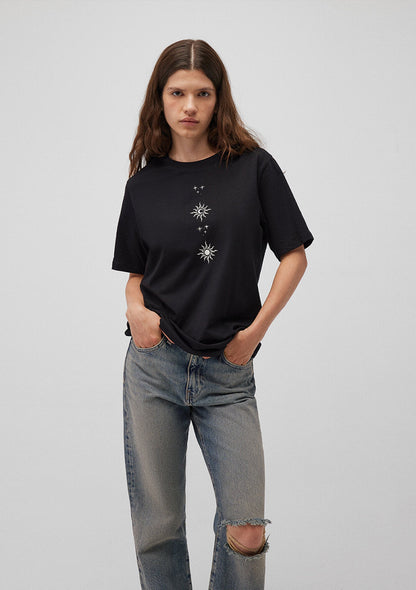 Printed Black T-Shirt