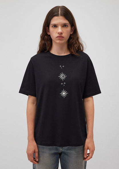 Printed Black T-Shirt