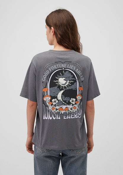 Printed Navy T-Shirt