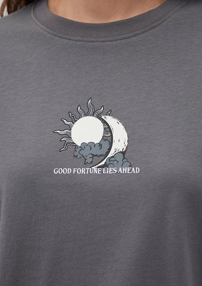 Printed Navy T-Shirt