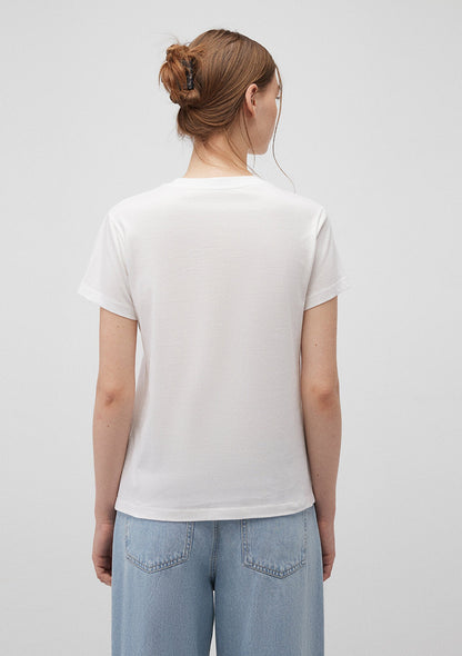 Printed White T-Shirt