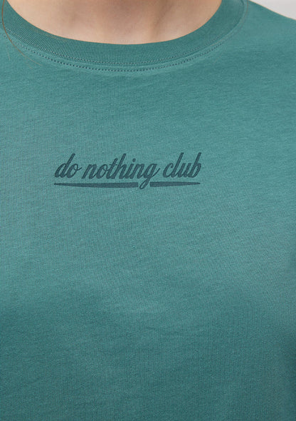 Back Printed Green T-Shirt