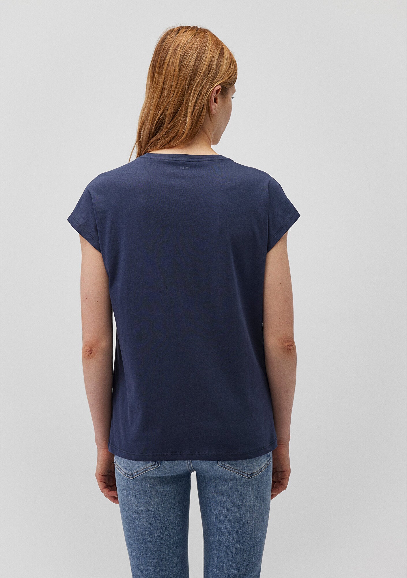 Printed Navy T-Shirt