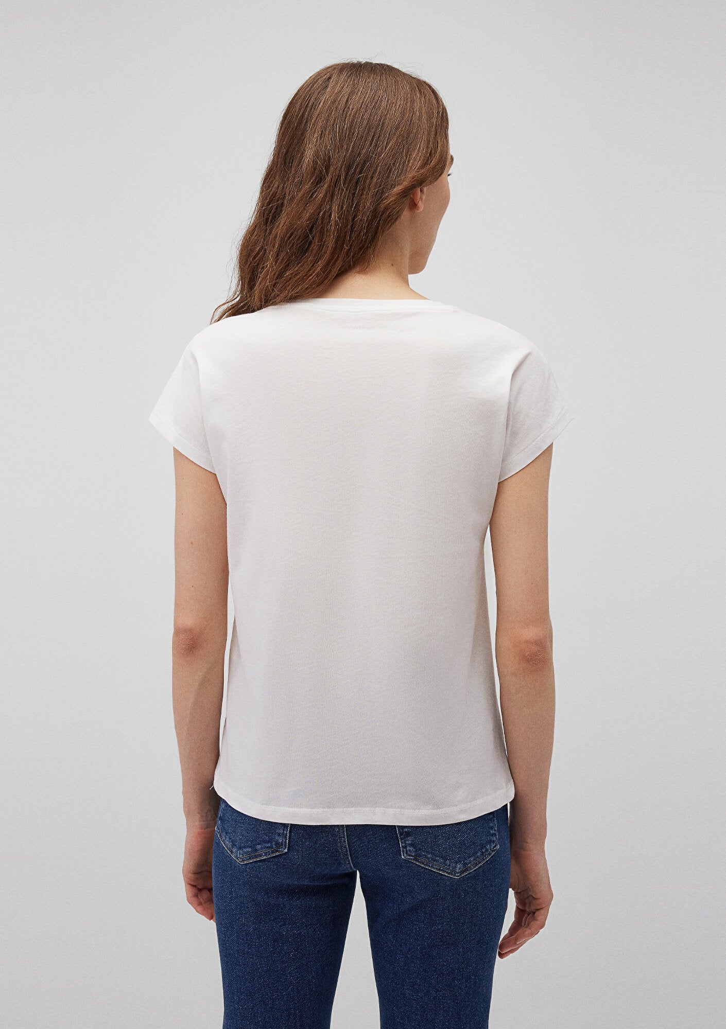 Printed White T-Shirt