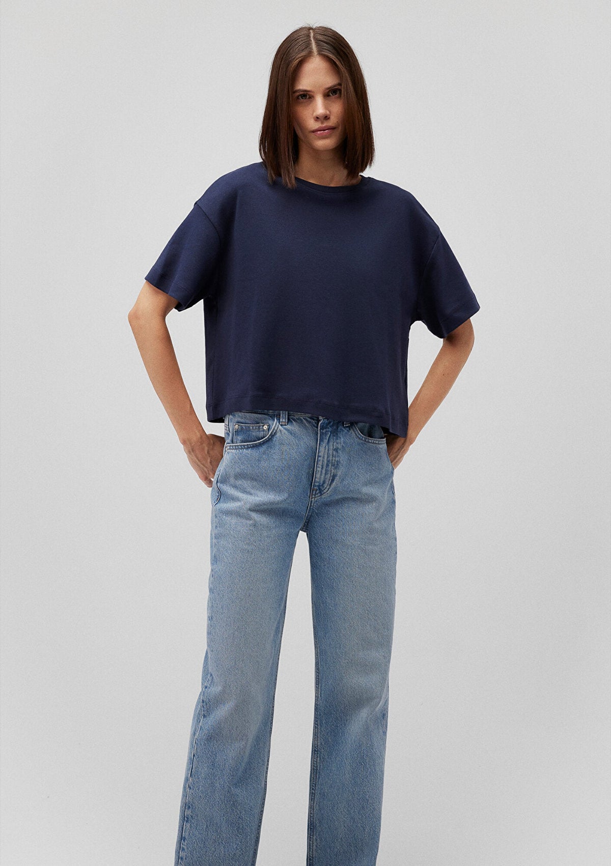 Blue Basic T-Shirt