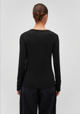 Black Long Sleeve Basic T-Shirt