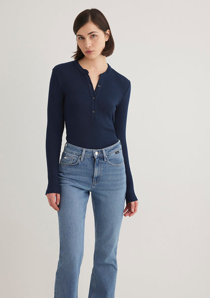 Striped Navy Blue T-Shirt