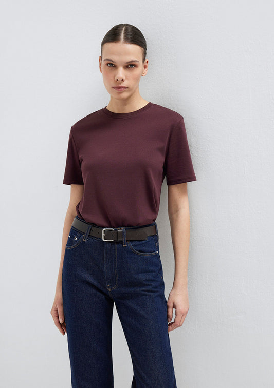 Brown Basic T-Shirt