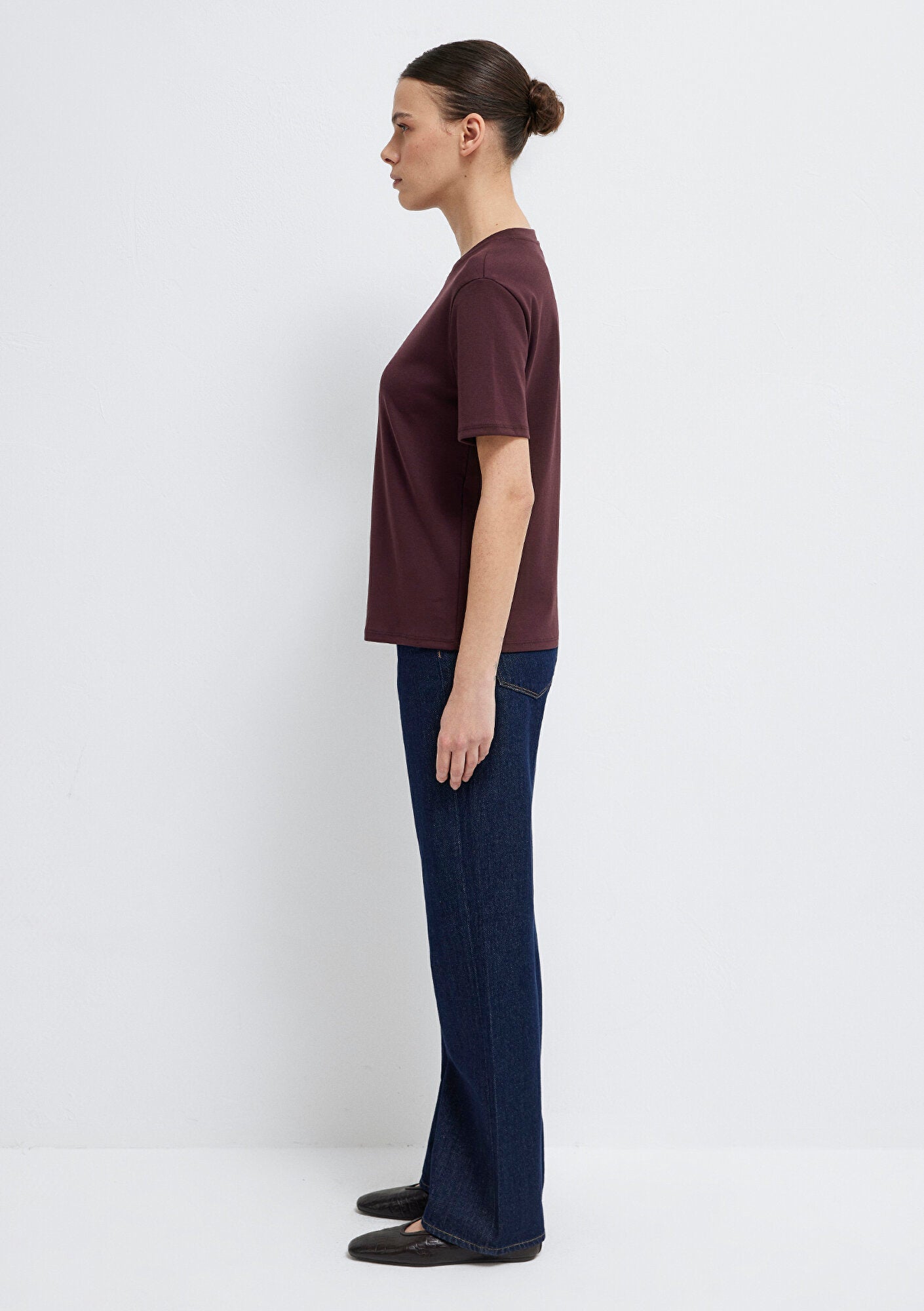 Brown Basic T-Shirt