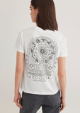 Ecru Astrology Printed T-Shirt