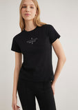 Black Astrology Printed T-Shirt