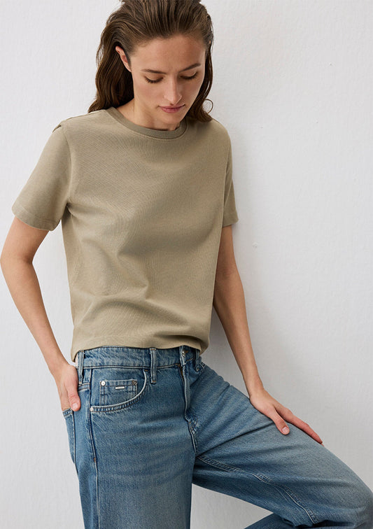 Brown Basic T-Shirt