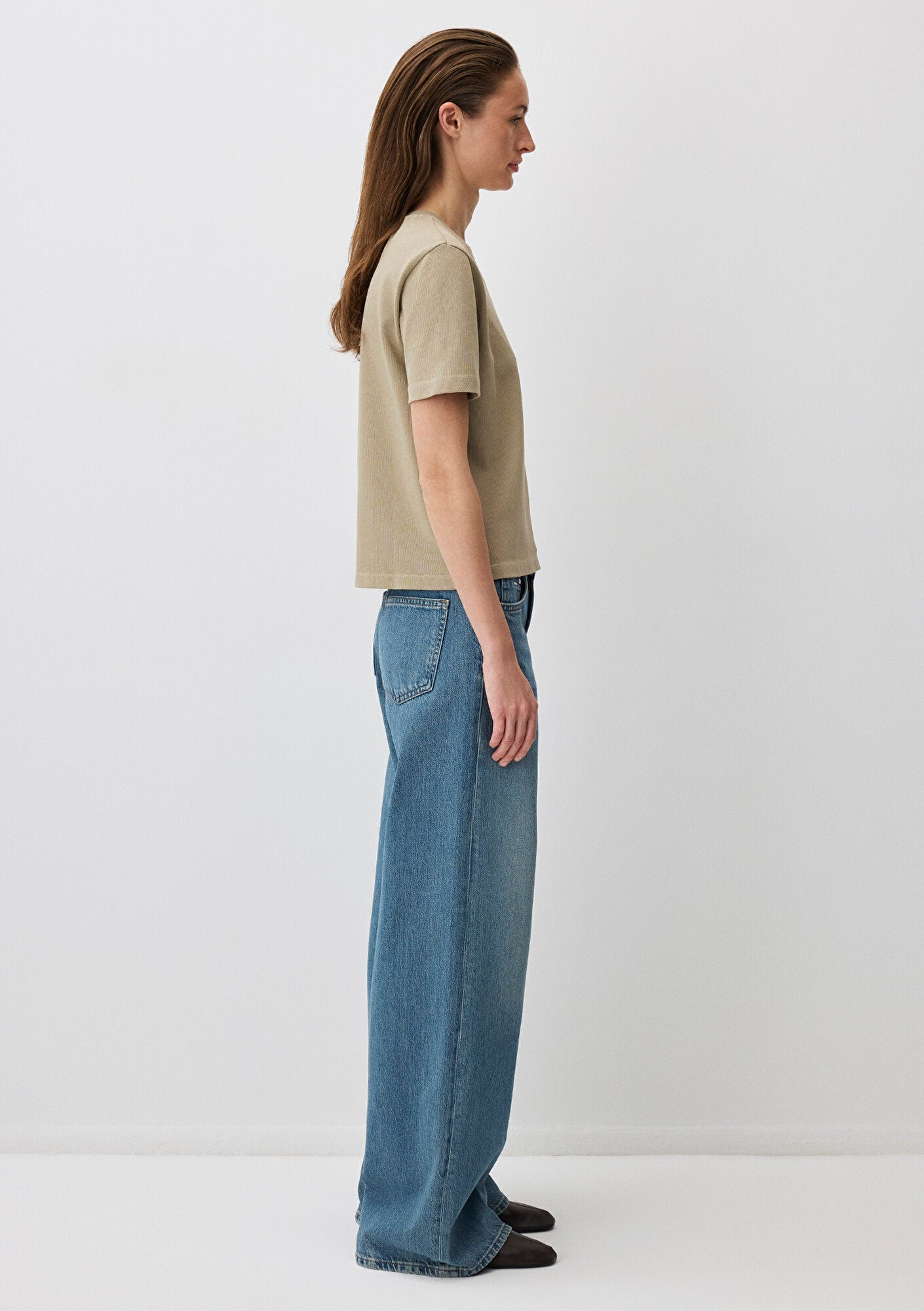Brown Basic T-Shirt