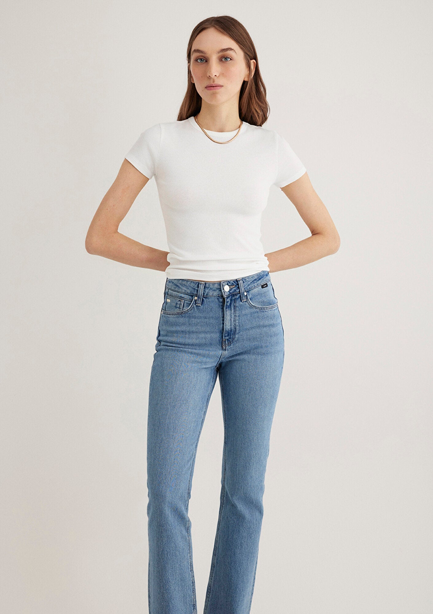 White Basic T-Shirt