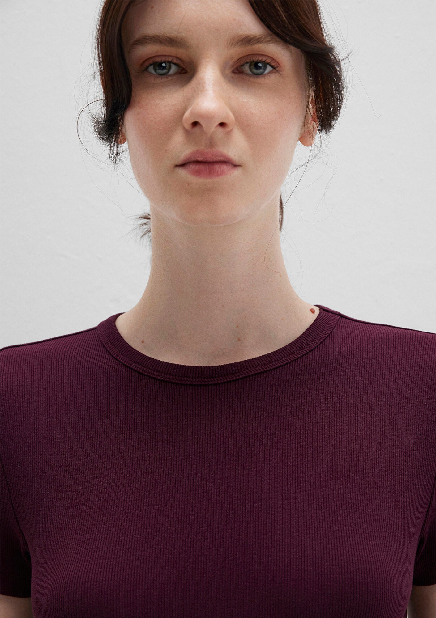 Burgundy Basic T-Shirt