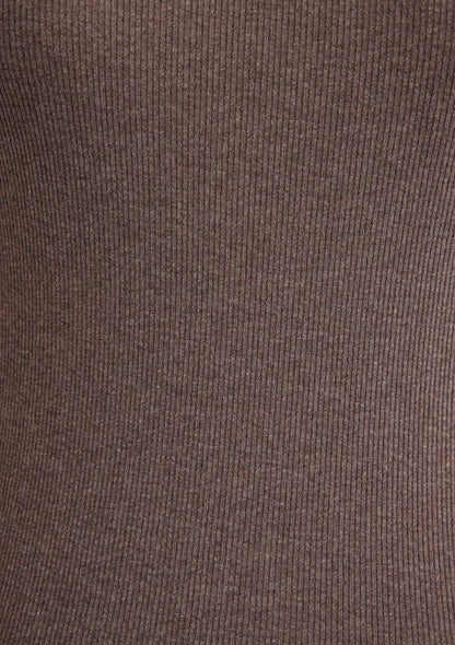 Brown Basic T-Shirt