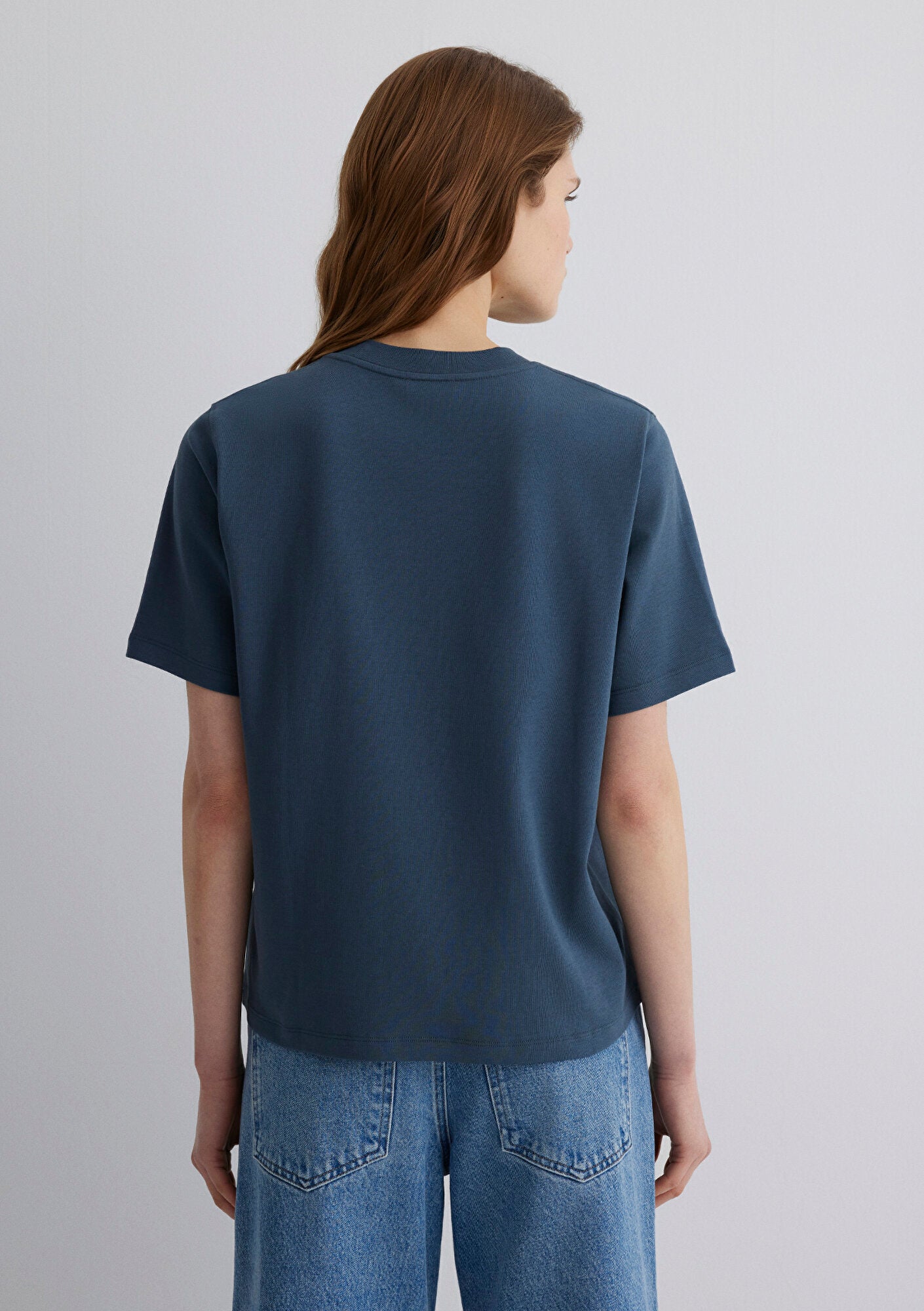 MV Printed Navy T-Shirt