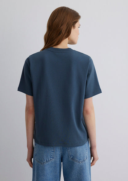 MV Printed Navy T-Shirt