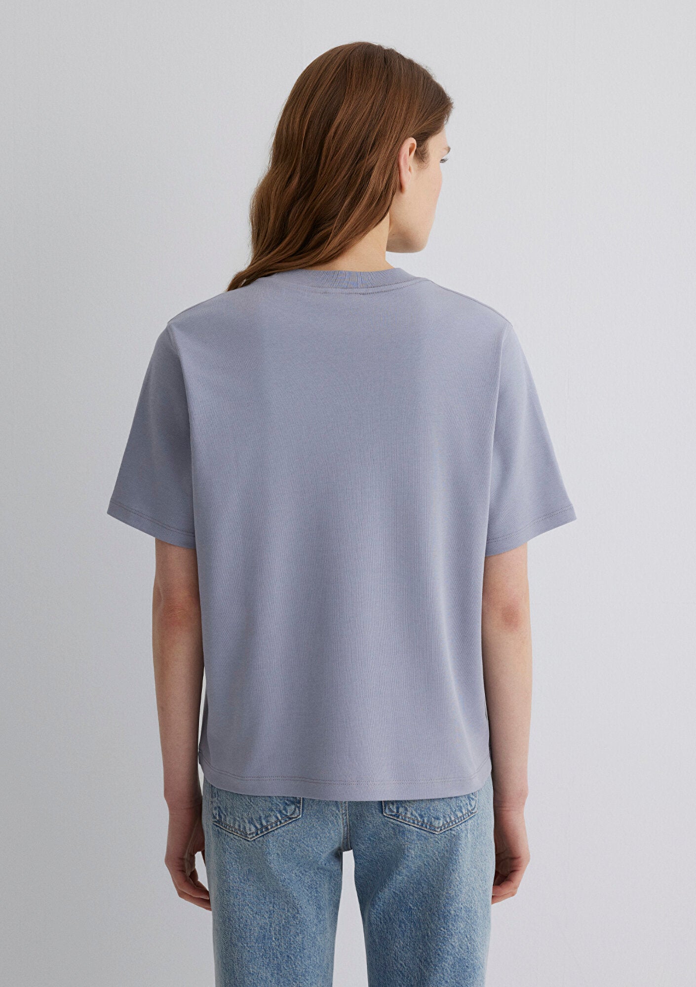 MV Printed Purple T-Shirt