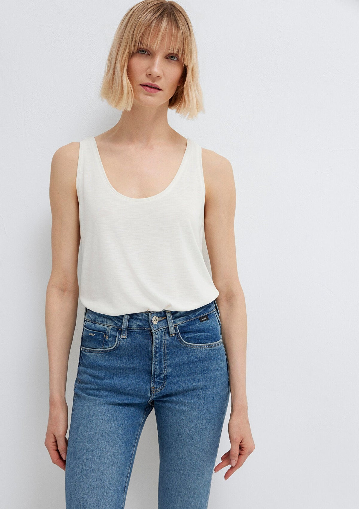 Ecru Tank Top