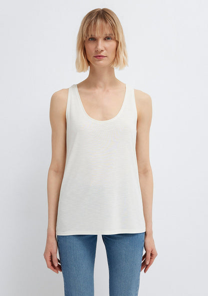 Ecru Tank Top