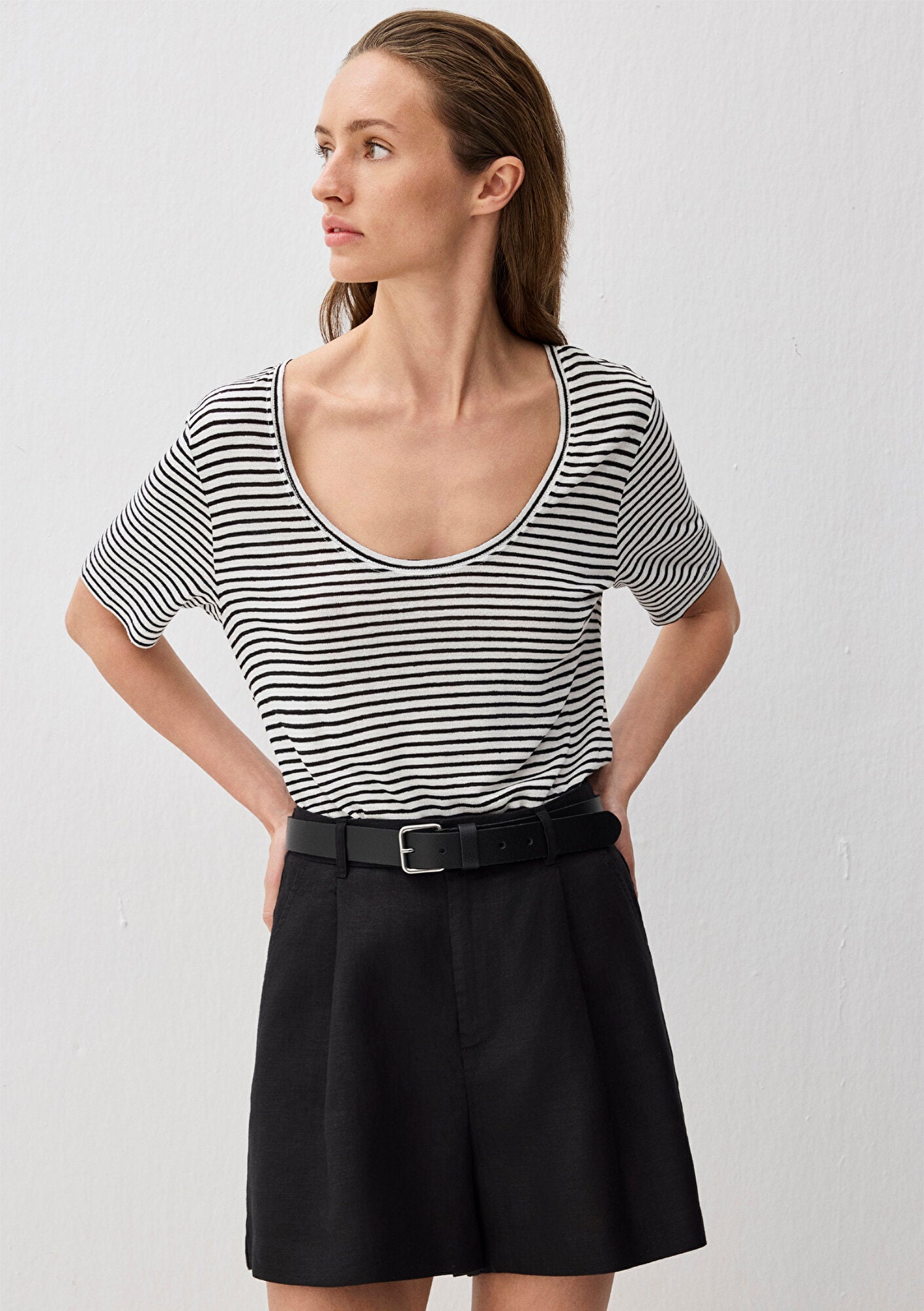 Black Striped T-Shirt