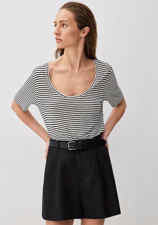 Black Striped T-Shirt