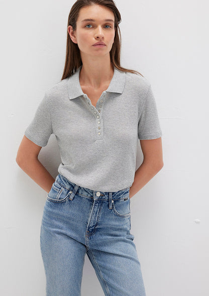 Grey Polo T-Shirt