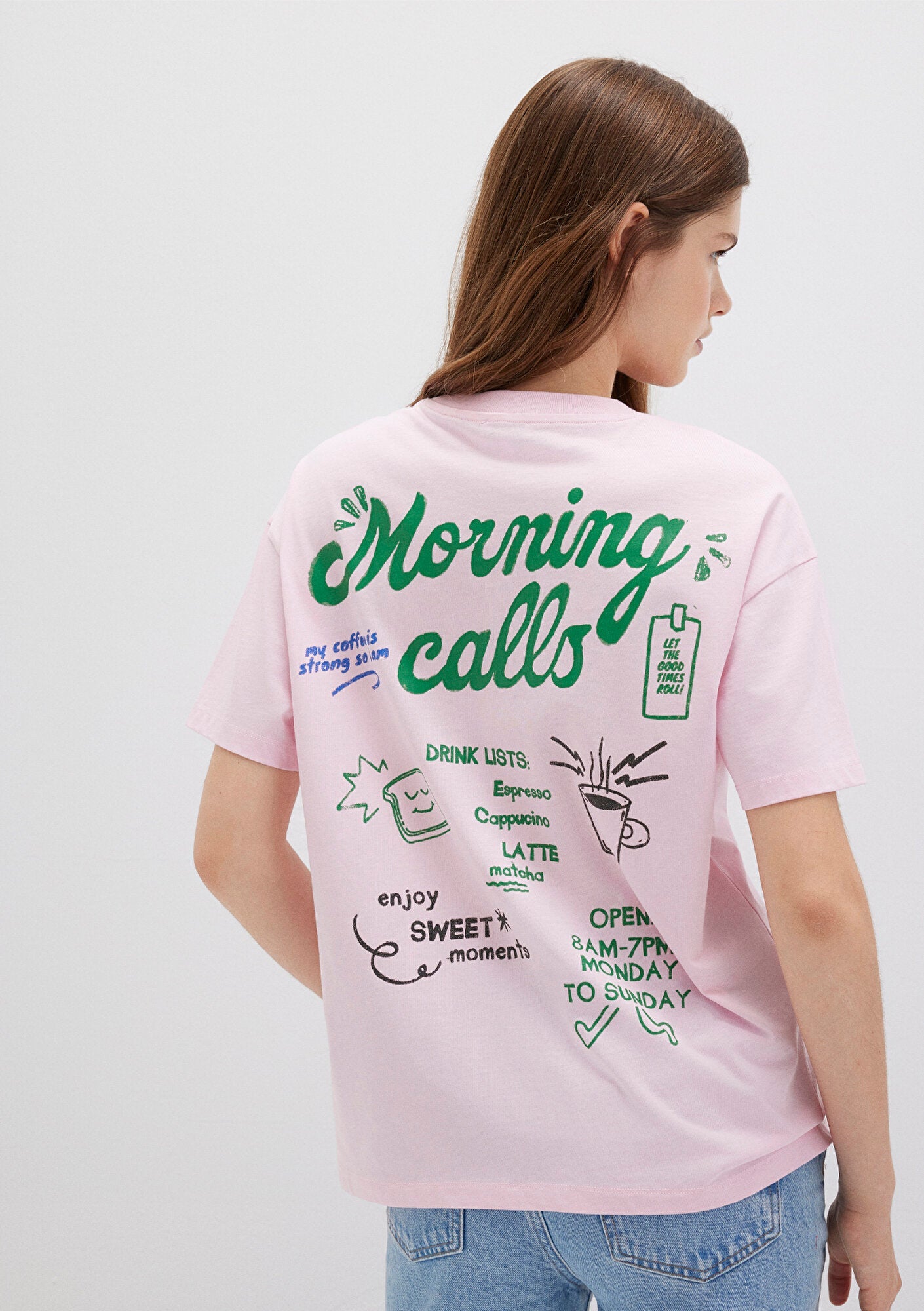 Printed Pink T-Shirt