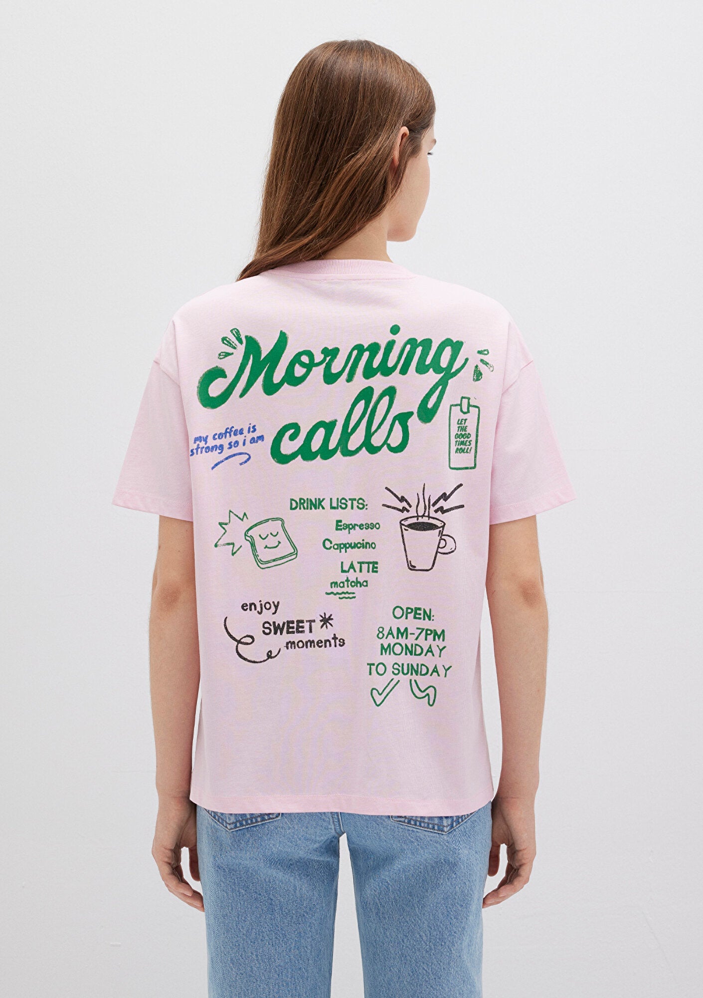 Printed Pink T-Shirt