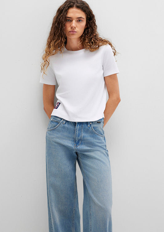 Mavi Labeled White T-Shirt