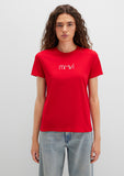 Mavi Cat Printed Red T-Shirt