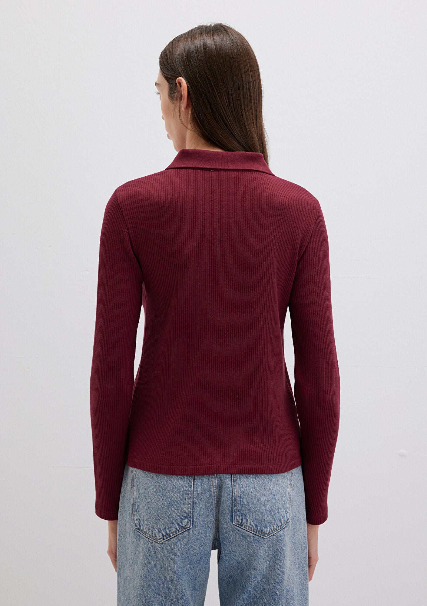 Burgundy Polo T-Shirt