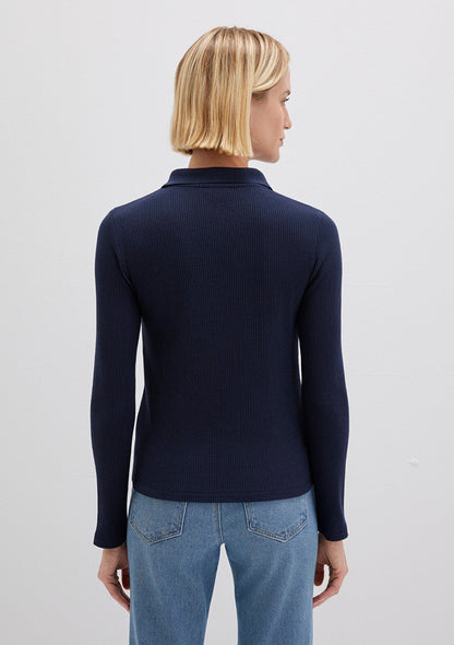 Navy Polo T-Shirt