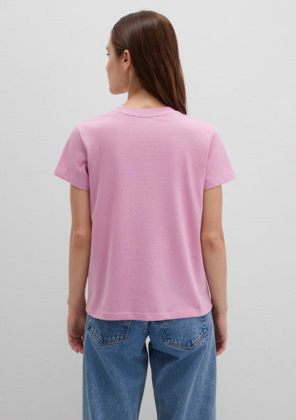 Bicycle Printed Pink T-Thirt