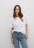 Printed White T-Shirt