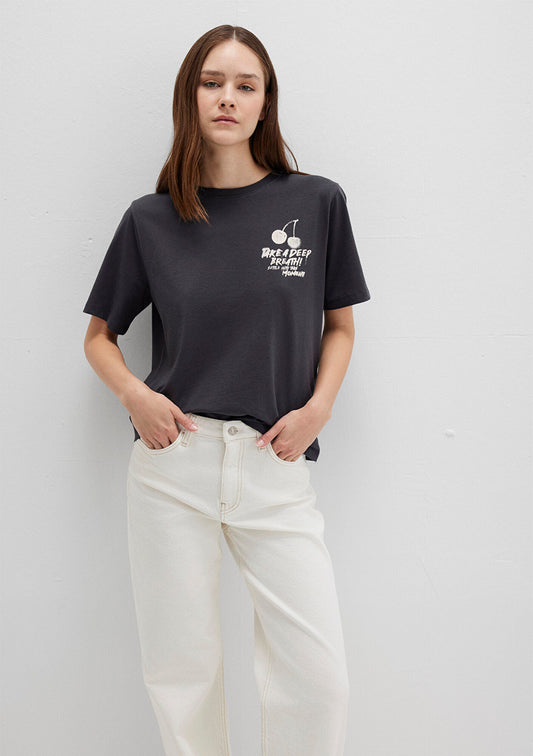 Printed Anthracite T-Shirt