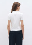 Ecru Polo T-Shirt