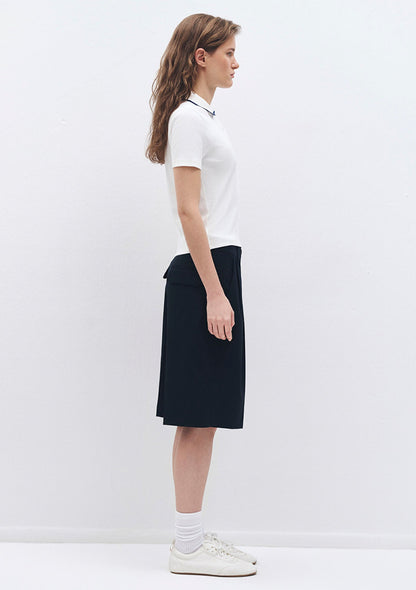 Ecru Polo T-Shirt